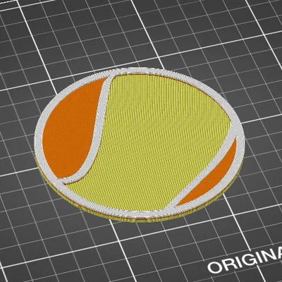 Đế lót ly Beach Tennis Coaster