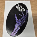 Khuôn Mẫu Vẽ Tay Xương và Bướm Độc Đáo (Skelet Hand Stencil) - Thumbnail 3