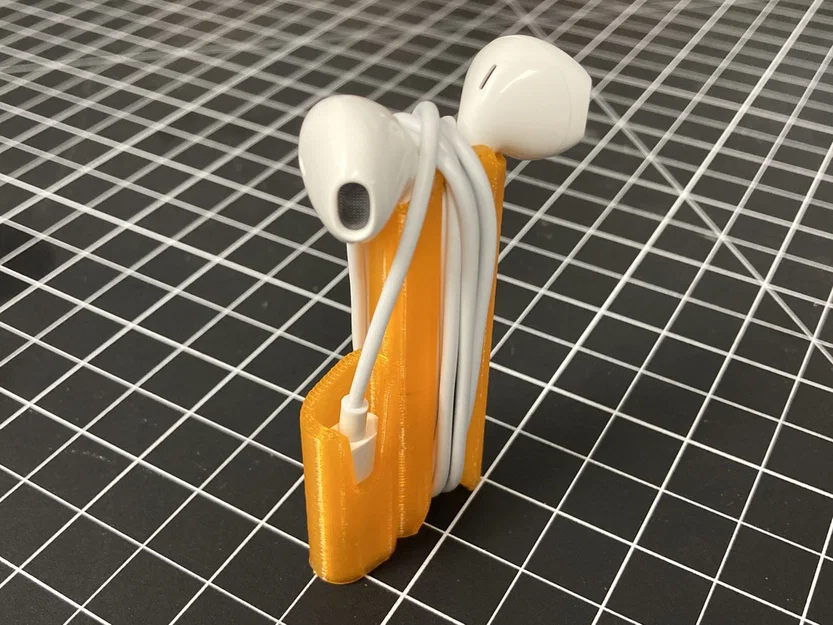 Giá giữ Apple EarPods (cáp Lightning) – tối ưu cho Prusa MK3/MK3S - Image 2
