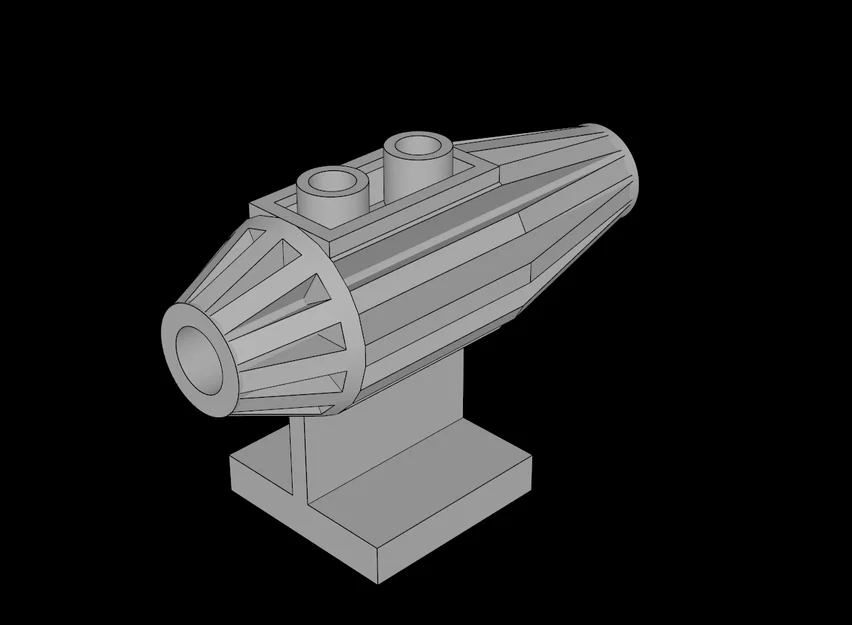 Mô hình động cơ phản lực 2x2 in 3D tương thích với Lego - Image 1