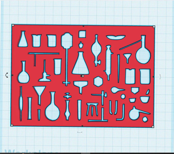 Khuôn vẽ Hoá học (Gioser) - Image 1