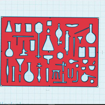 Khuôn vẽ Hoá học (Gioser)