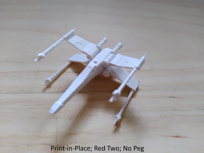Star Wars X-Wing (T65) tỉ lệ 1:270 – cánh print-in-place - Image 1