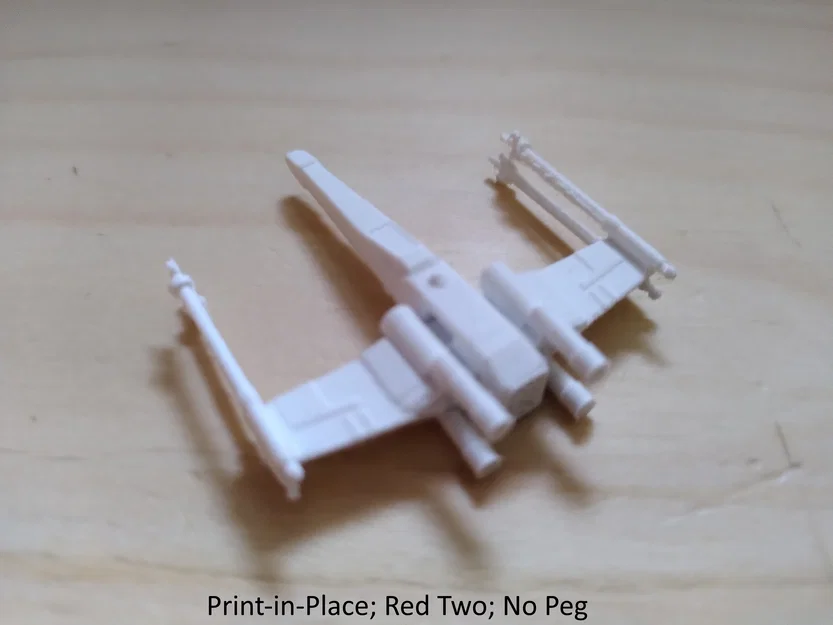 Star Wars X-Wing (T65) tỉ lệ 1:270 – cánh print-in-place - Image 2