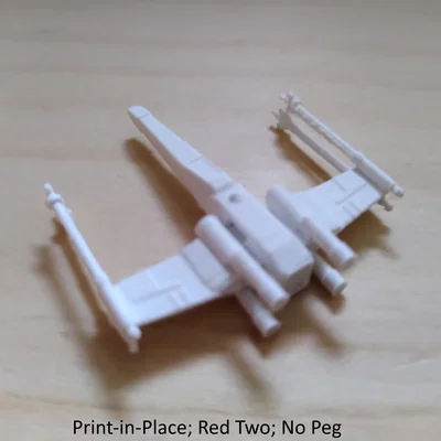 Star Wars X-Wing (T65) tỉ lệ 1:270 – cánh print-in-place