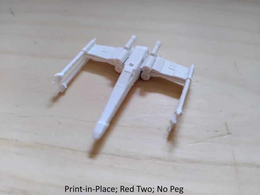 Star Wars X-Wing (T65) tỉ lệ 1:270 – cánh print-in-place - Image 3