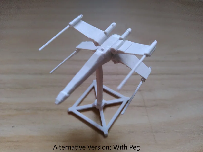 Star Wars X-Wing (T65) tỉ lệ 1:270 – cánh print-in-place - Image 4