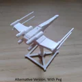 Star Wars X-Wing (T65) tỉ lệ 1:270 – cánh print-in-place - Thumbnail 5