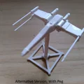 Star Wars X-Wing (T65) tỉ lệ 1:270 – cánh print-in-place - Thumbnail 6