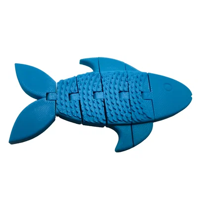 Flexi Fish – Cá dẻo khớp nối (articulated) để in 3D