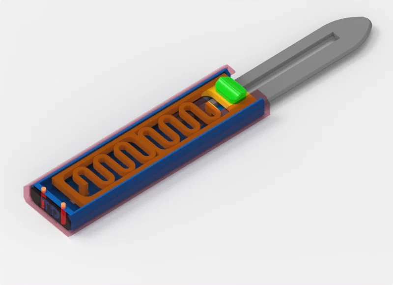 OTF Fidget Knife mk II + CAD - Image 3