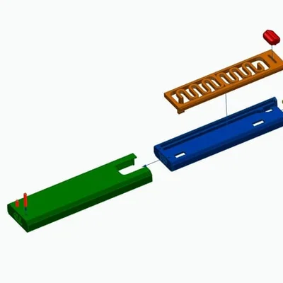 OTF Fidget Knife mk II + CAD