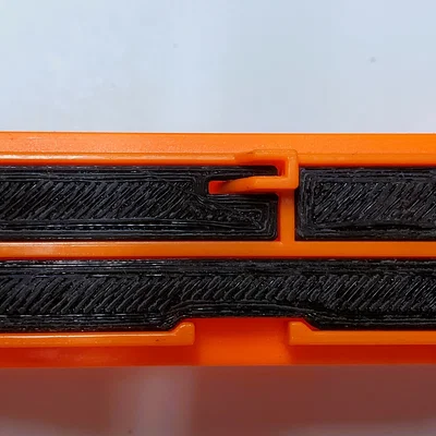 NERF RAMPAGE PRO X (Half length Conversion Kit 3D Parts) nạp đạn mượt hơn