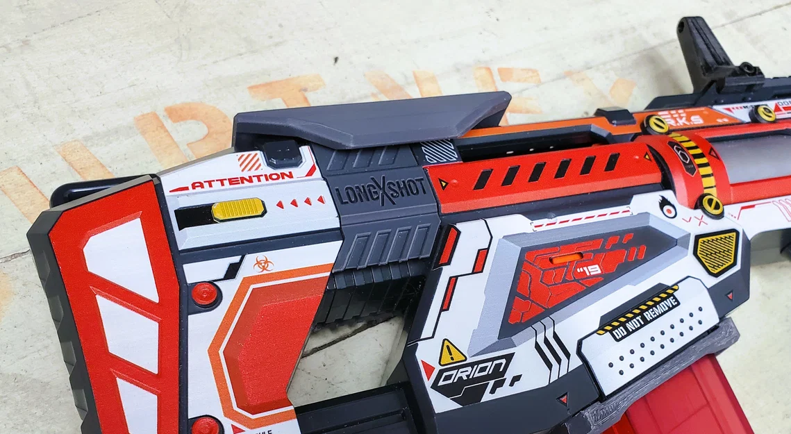 LongXshot (X-Shot Longshot Pro) Stock Lock & Cheek Rest (Lefty & Righty) - Image 1