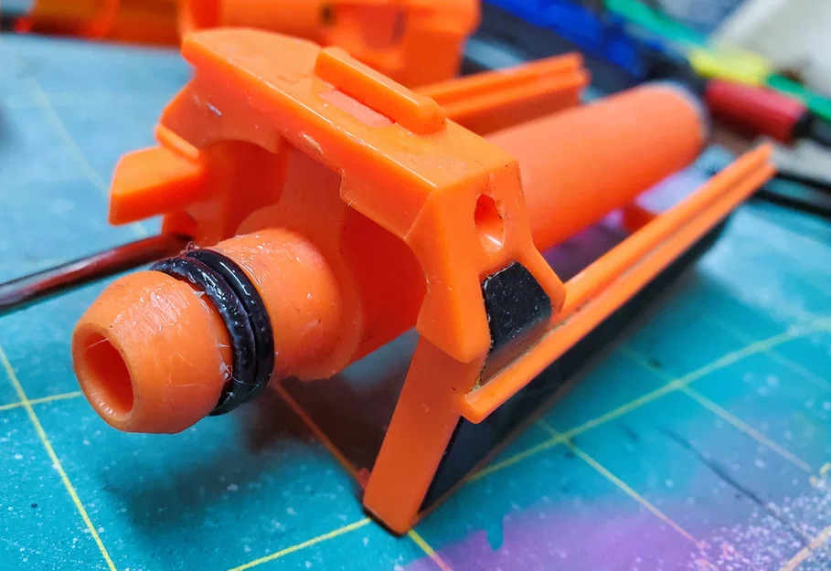 NERF RAMPAGE PRO X (Half length Conversion Kit 3D Parts) nạp đạn mượt hơn - Image 9