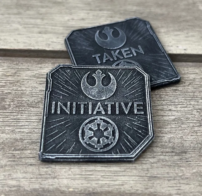 Token Initiative Hyperspace 2 Mặt (Resin) cho Star Wars Unlimited - Image 1