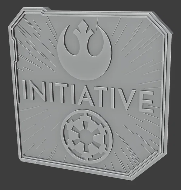 Token Initiative Hyperspace 2 Mặt (Resin) cho Star Wars Unlimited - Image 3