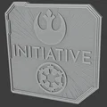 Token Initiative Hyperspace 2 Mặt (Resin) cho Star Wars Unlimited - Thumbnail 3