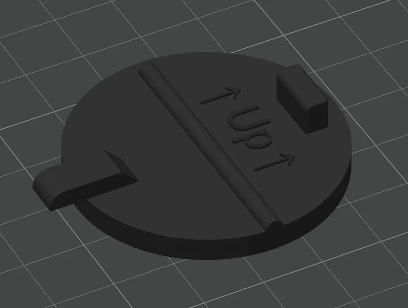 Nắp che móc kéo trước Opel Vectra (Tow hitch cover) - Image 2