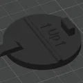 Nắp che móc kéo trước Opel Vectra (Tow hitch cover) - Thumbnail 2
