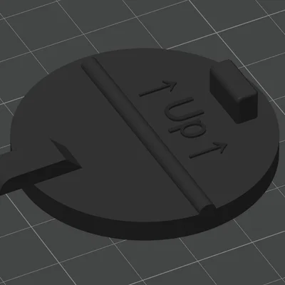 Nắp che móc kéo trước Opel Vectra (Tow hitch cover)