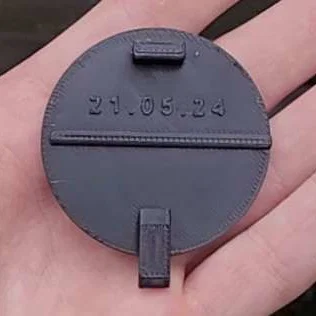 Nắp che móc kéo trước Opel Vectra (Tow hitch cover)