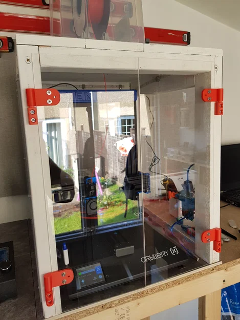 Bản lề pin cho enclosure máy in 3D – tháo cửa nhanh, dễ dàng - Image 1