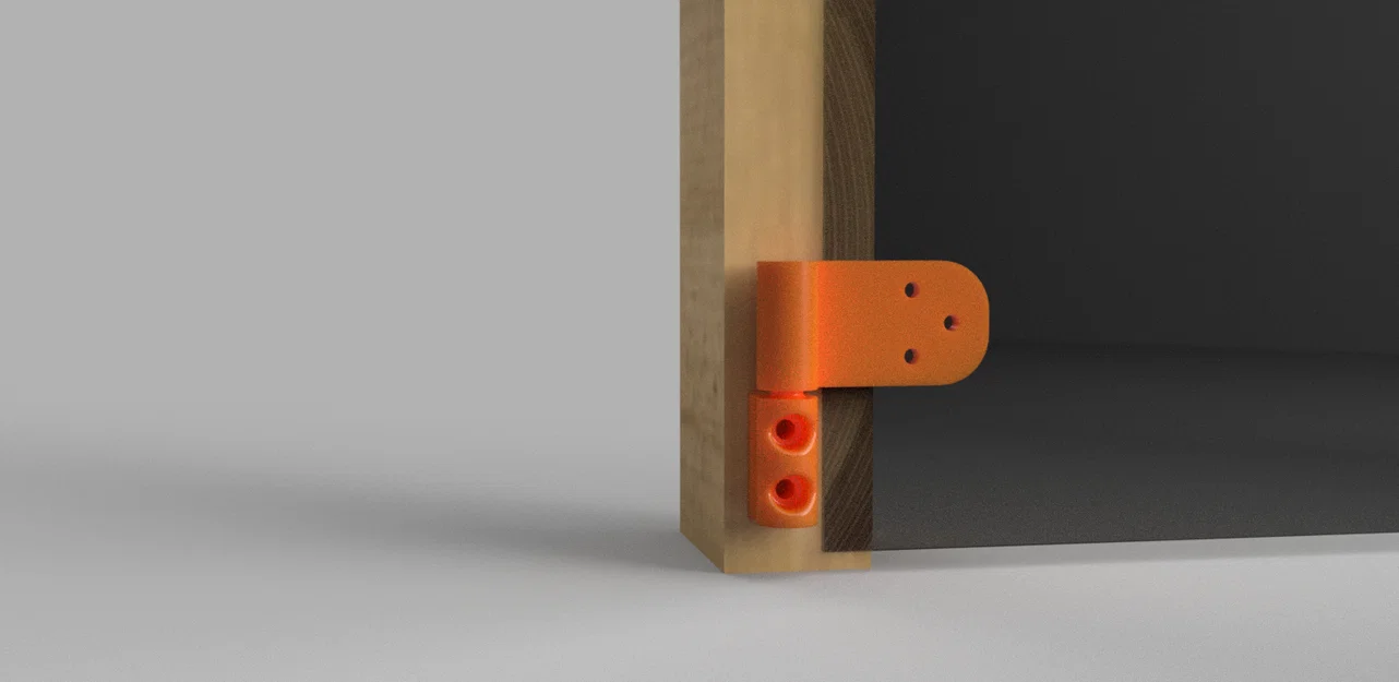 Bản lề pin cho enclosure máy in 3D – tháo cửa nhanh, dễ dàng - Image 2