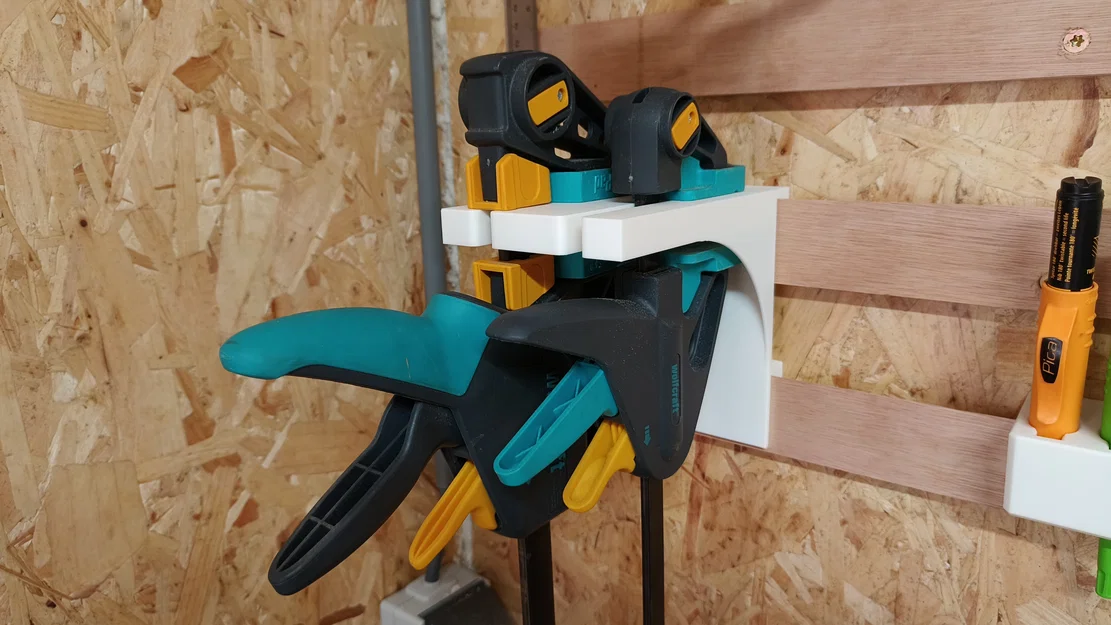 Giá treo kẹp một tay cho french cleat (15mm) - Image 1