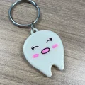 Móc khóa hình răng xinh xắn (Tooth Keychain) in 3D - Thumbnail 1