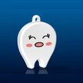 Móc khóa hình răng xinh xắn (Tooth Keychain) in 3D - Thumbnail 2