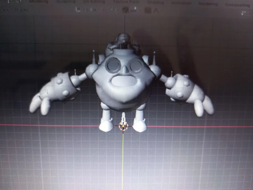 Mô hình 3D nhân vật Robo-Mike từ game Brawl Stars đầy ấn tượng - Image 1