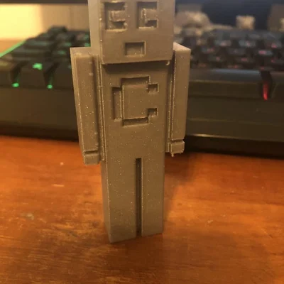 Mô hình 3D nhân vật Minecraft Craftee độc đáo cho bé