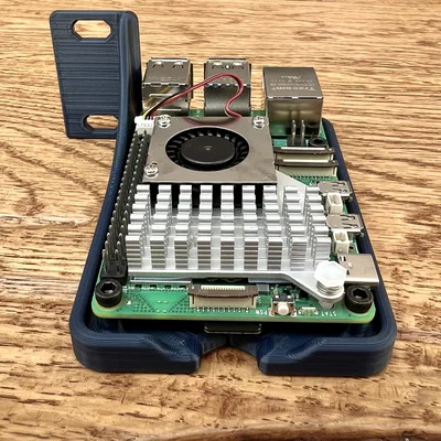 Raspberry Pi 5 Rack Mount 19" - Gắn bên phải (Right-sided)