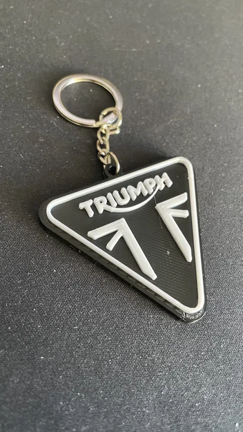 Móc khóa Triumph 3D độc đáo dành riêng cho các tín đồ mô tô - Image 1