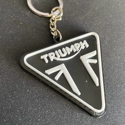 Móc khóa Triumph 3D độc đáo dành riêng cho các tín đồ mô tô