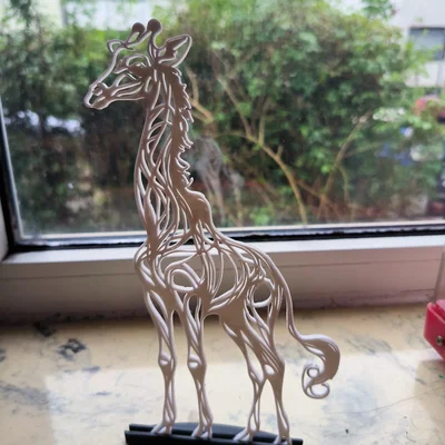 Mô hình hươu cao cổ nghệ thuật (Giraffe Statue) in 3D độc đáo