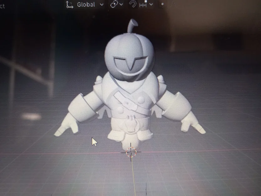 Mô hình in 3D Headless Rider Stu từ game Brawl Stars siêu chi tiết - Image 1