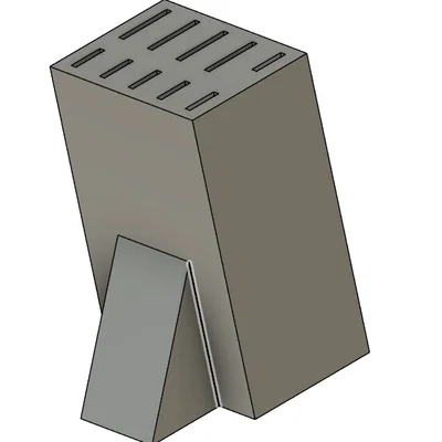 Kệ cắm dao nhà bếp in 3D - Thiết kế gọn gàng, tiện lợi