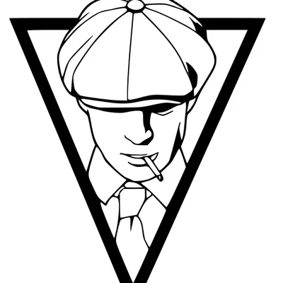 Mô hình tranh treo tường 3D Peaky Blinders Thomas Shelby độc đáo