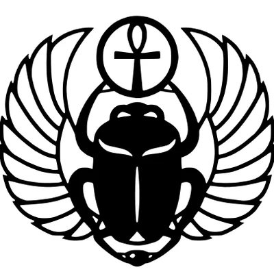 Mô hình trang trí tường Bọ hung Ai Cập (Egyptian Scarab) in 3D