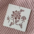 Mẫu Stencil Hoa Mẫu Đơn (Peony Stencil Template) - Thumbnail 2