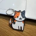 Móc khóa mèo tam thể dễ thương (Cute Calico Cat Keychain) - Thumbnail 2