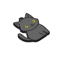 Móc khóa mèo Chartreux dễ thương (Cute Chartreux Cat Keychain) - Thumbnail 3