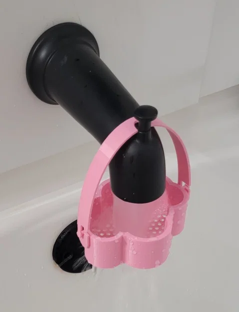 Giỏ treo bubble bar hình đám mây cho vòi bồn tắm - Image 3