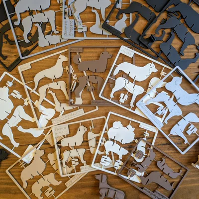 Dog Kit Card - Nhiều giống chó