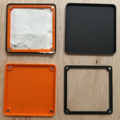 Wet Palette Remix: Khay pha màu miniature với nam châm 6x3mm