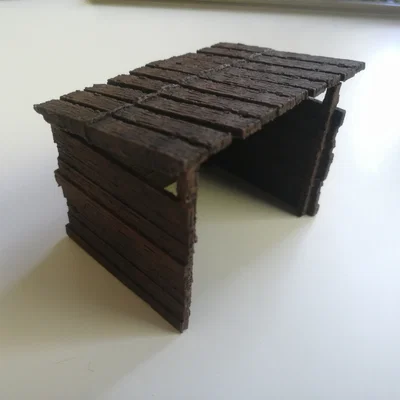 Mô hình lán trại 28mm cho địa hình Wargaming và Warhammer