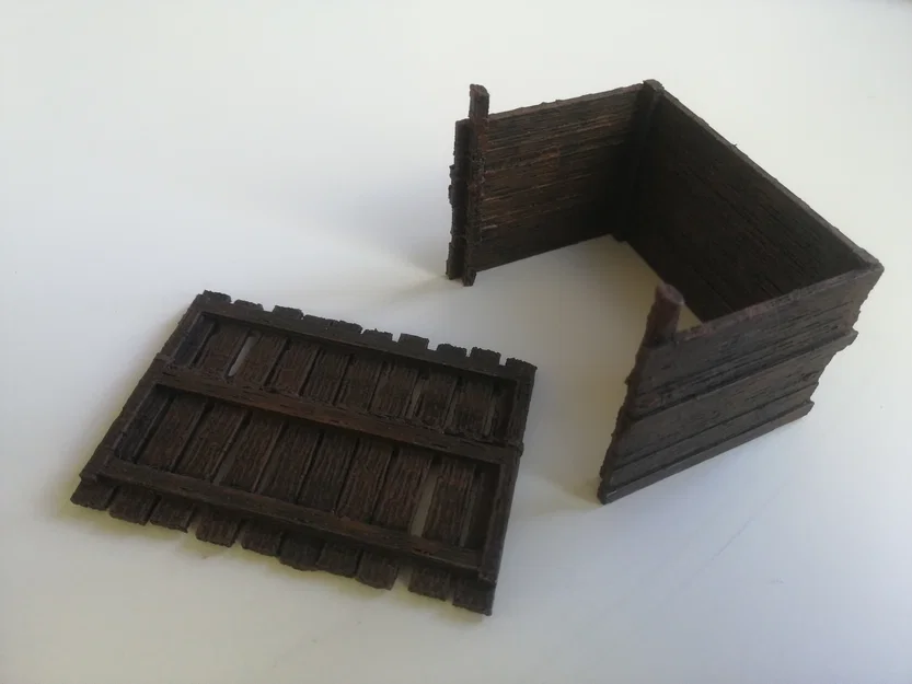 Mô hình lán trại 28mm cho địa hình Wargaming và Warhammer - Image 3