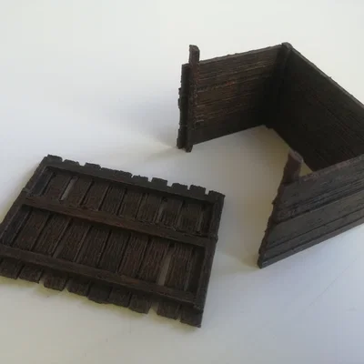Mô hình lán trại 28mm cho địa hình Wargaming và Warhammer